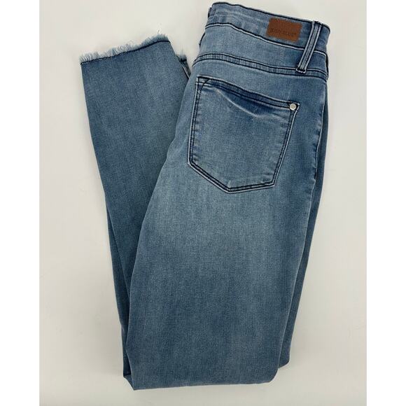Judy Blue Mid Rise Relaxed Fit Jeans - Picture 9 of 11